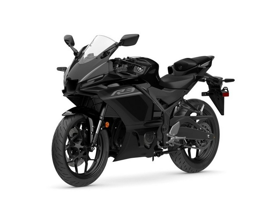 2026 Yamaha YZF-R3 ABS CA Midnight Black
