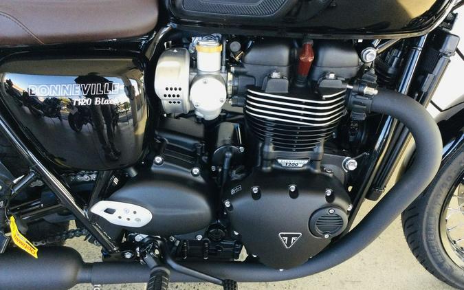 2024 Triumph Bonneville T120 Black Jet Black