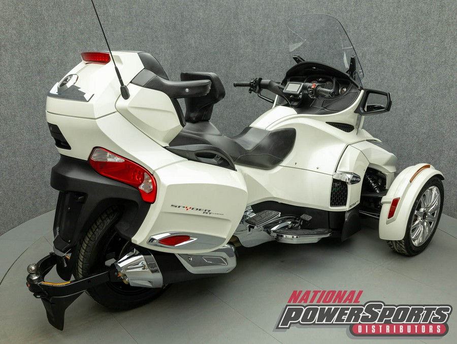 2016 CAN-AM SPYDER RT SE6 LIMITED TRIKE W/ABS