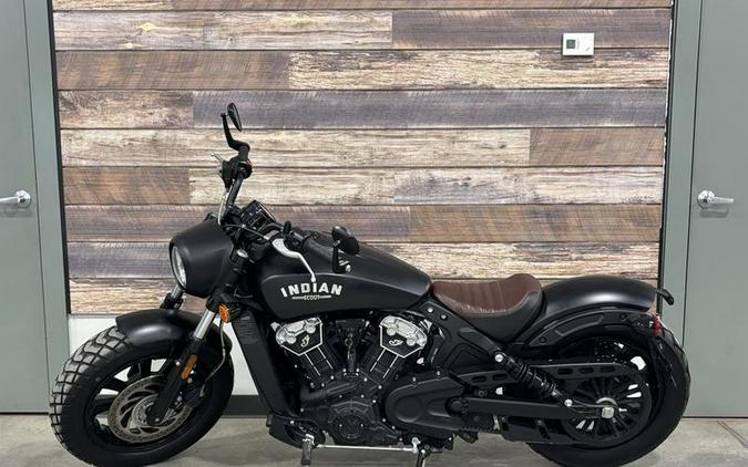 2018 Indian Motorcycle® Scout® Bobber Thunder Black