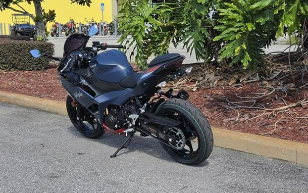 2026 Kawasaki Ninja 500 ABS Metallic Matte Twilight Blue