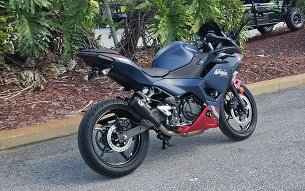 2026 Kawasaki Ninja 500 ABS Metallic Matte Twilight Blue