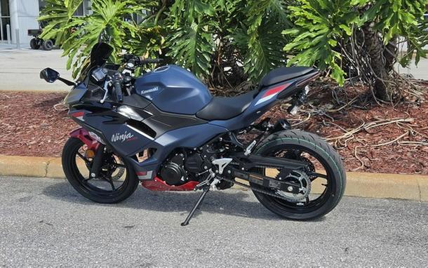 2026 Kawasaki Ninja 500 ABS Metallic Matte Twilight Blue