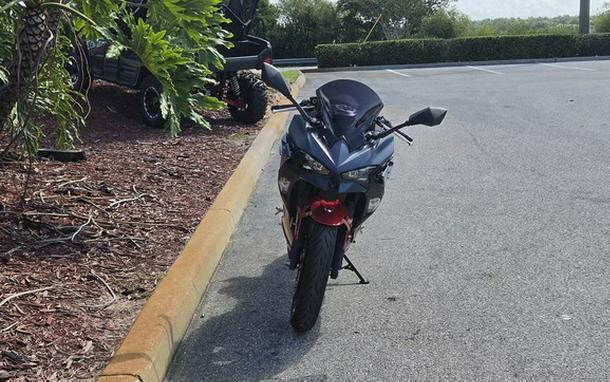 2026 Kawasaki Ninja 500 ABS Metallic Matte Twilight Blue
