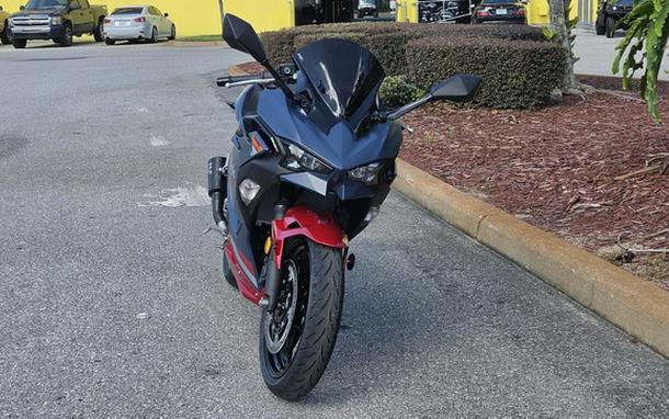 2026 Kawasaki Ninja 500 ABS Metallic Matte Twilight Blue