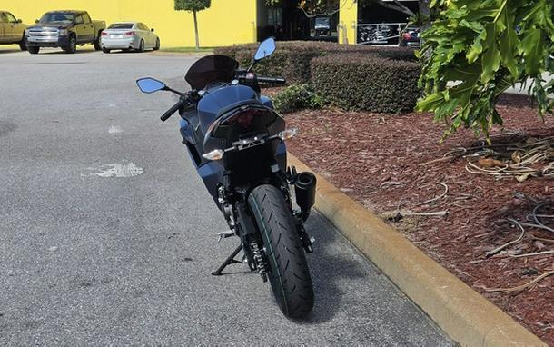 2026 Kawasaki Ninja 500 ABS Metallic Matte Twilight Blue