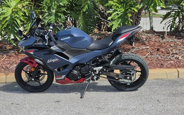 2026 Kawasaki Ninja 500 ABS Metallic Matte Twilight Blue