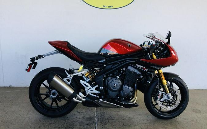 2024 Triumph Speed Triple 1200 RR Red Hopper Storm Grey