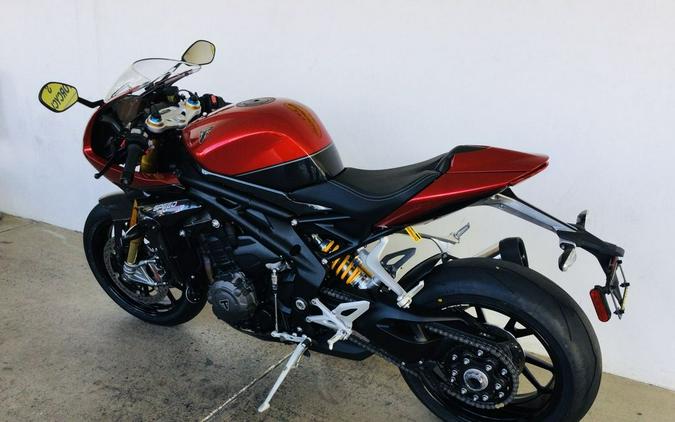 2024 Triumph Speed Triple 1200 RR Red Hopper Storm Grey