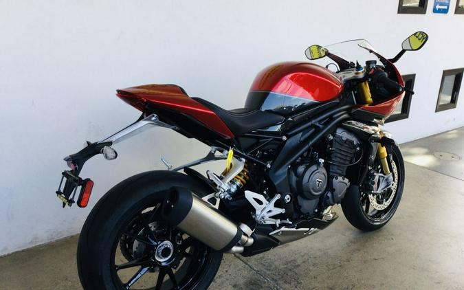 2024 Triumph Speed Triple 1200 RR Red Hopper Storm Grey