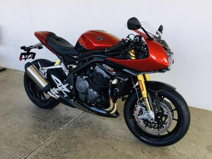 2024 Triumph Speed Triple 1200 RR Red Hopper Storm Grey