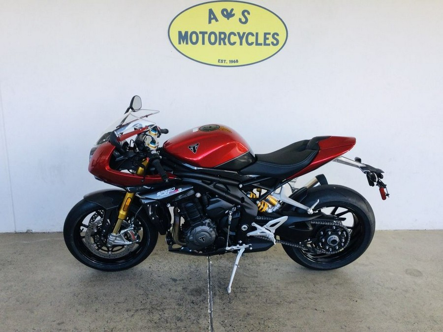 2024 Triumph Speed Triple 1200 RR Red Hopper Storm Grey