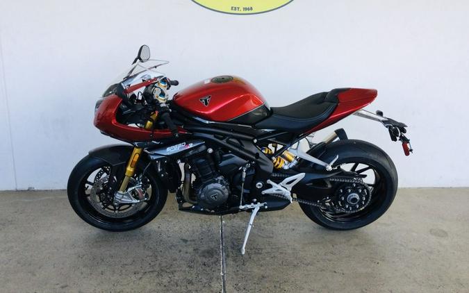 2024 Triumph Speed Triple 1200 RR Red Hopper Storm Grey