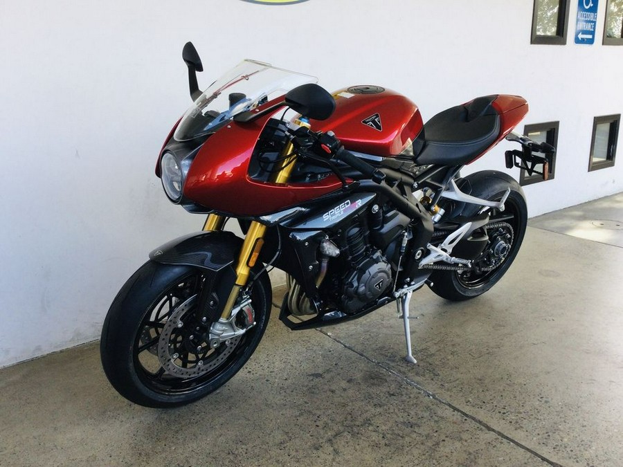 2024 Triumph Speed Triple 1200 RR Red Hopper Storm Grey