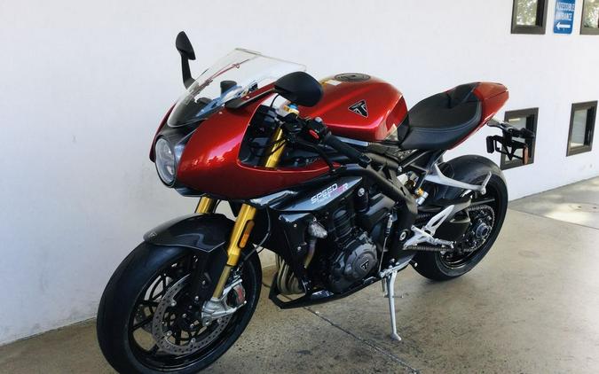 2024 Triumph Speed Triple 1200 RR Red Hopper Storm Grey