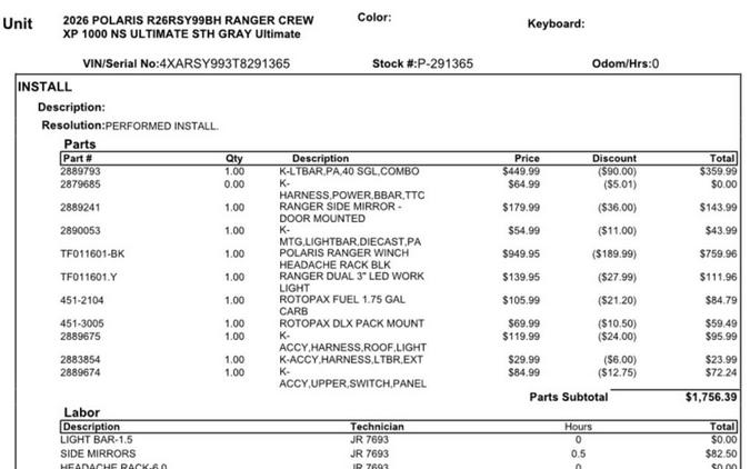 2026 Polaris® Ranger Crew XP 1000 NorthStar Edition Ultimate