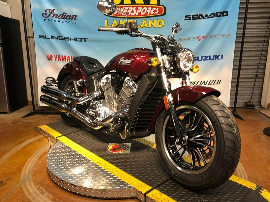 2024 Indian Motorcycle® Scout® ABS Maroon Metallic