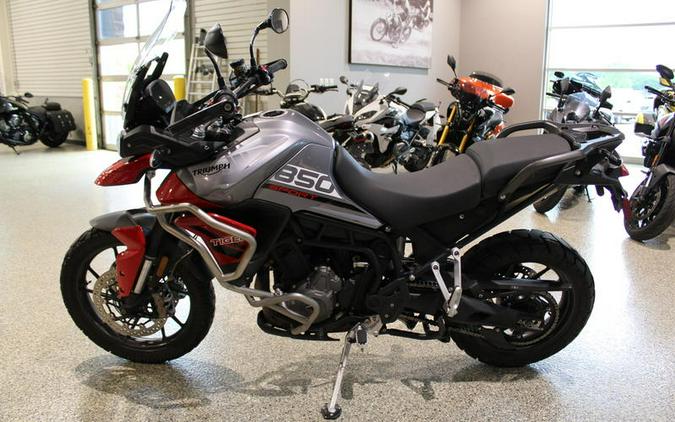 2021 Triumph Tiger 850 Sport Graphite Diablo Red