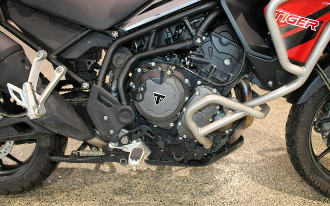 2021 Triumph Tiger 850 Sport Graphite Diablo Red