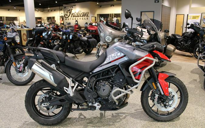 2021 Triumph Tiger 850 Sport Graphite Diablo Red