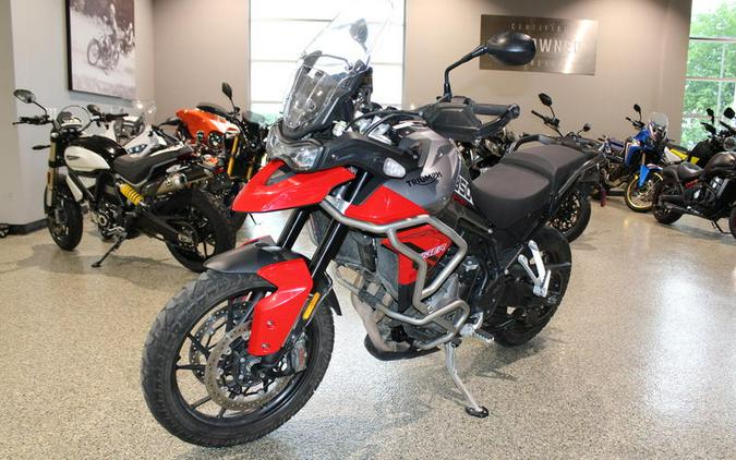 2021 Triumph Tiger 850 Sport Graphite Diablo Red