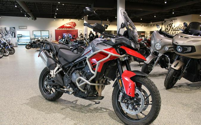 2021 Triumph Tiger 850 Sport Graphite Diablo Red