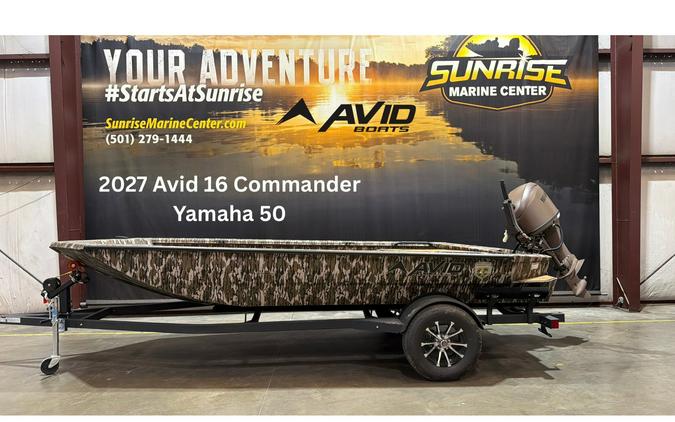 2027 16 Commander W/ Yamaha 50 - Avid Boats