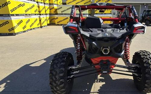 2024 Can-Am® Maverick X3 X rs Turbo RR with Smart-Shox Fiery Red & Hyper Silver