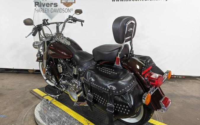 2011 Harley-Davidson Heritage Softail Classic Two-Tone Merlot Sunglo/Vivid B