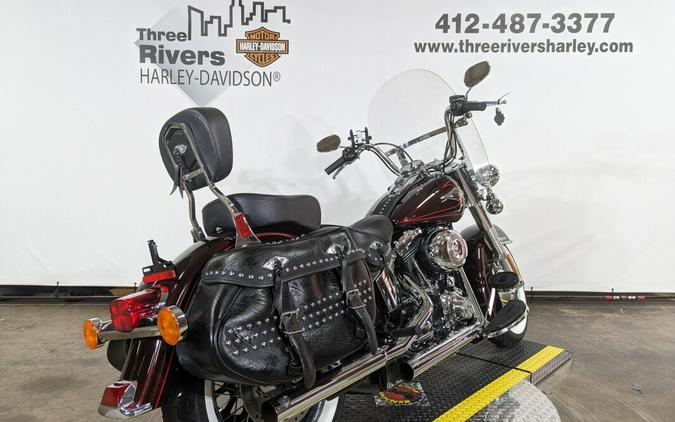 2011 Harley-Davidson Heritage Softail Classic Two-Tone Merlot Sunglo/Vivid B