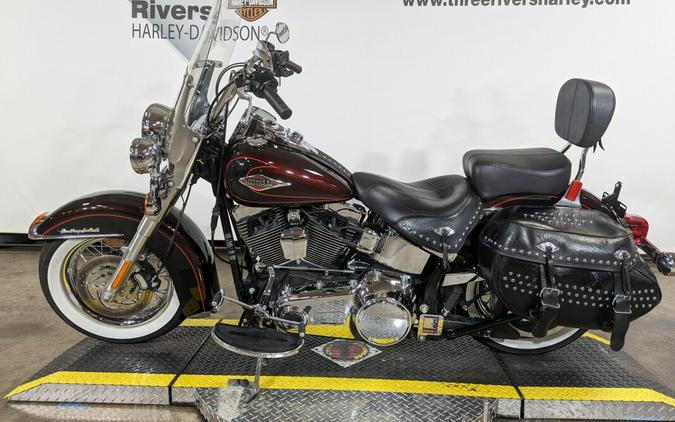 2011 Harley-Davidson Heritage Softail Classic Two-Tone Merlot Sunglo/Vivid B