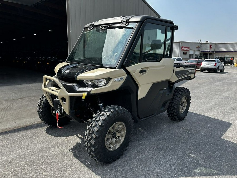 2024 Can-Am® Defender Limited HD10 Desert Tan & Timeless Black