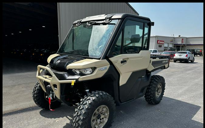 2024 Can-Am® Defender Limited HD10 Desert Tan & Timeless Black