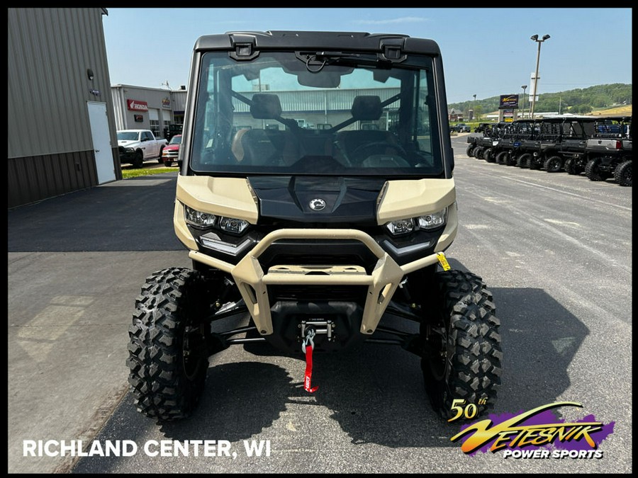 2024 Can-Am® Defender Limited HD10 Desert Tan & Timeless Black