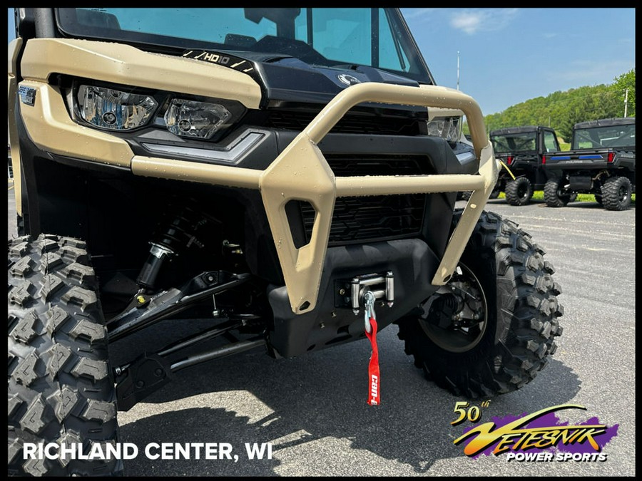 2024 Can-Am® Defender Limited HD10 Desert Tan & Timeless Black