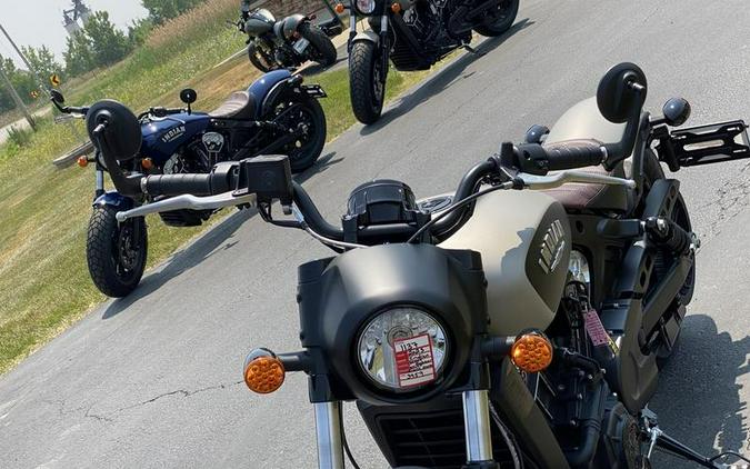2023 Indian Motorcycle® Scout® Bobber ABS Silver Quartz Smoke