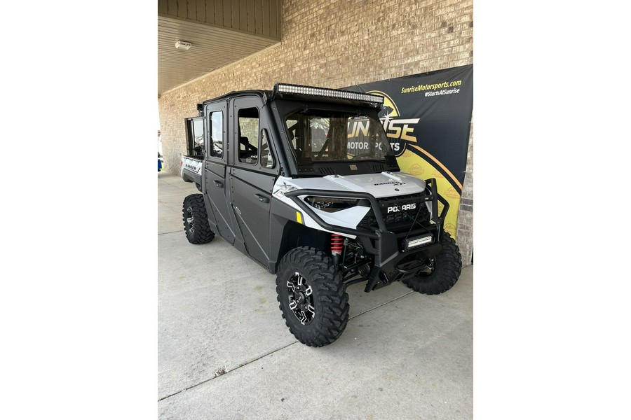 2021 Polaris Industries RANGER CREW XP® 1000 Trail Boss Ghost White