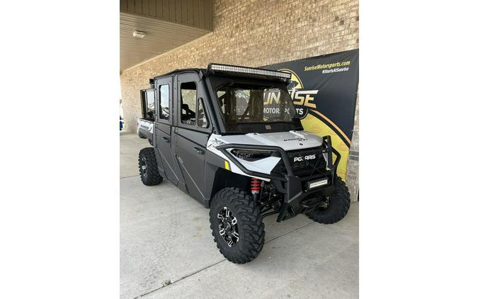 2021 Polaris Industries RANGER CREW XP® 1000 Trail Boss Ghost White