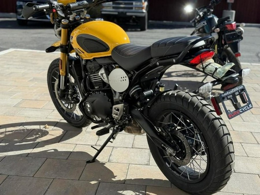 2026 Triumph Scrambler 400 XC Racing Yellow