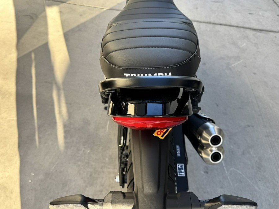 2026 Triumph Scrambler 400 XC Storm Grey