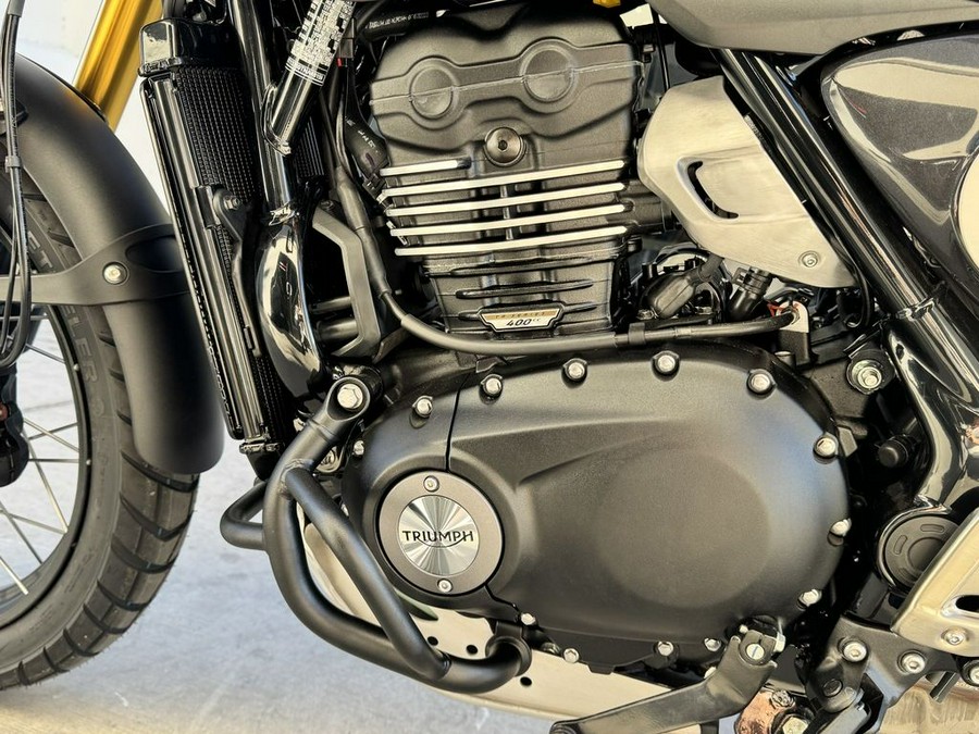 2026 Triumph Scrambler 400 XC Storm Grey