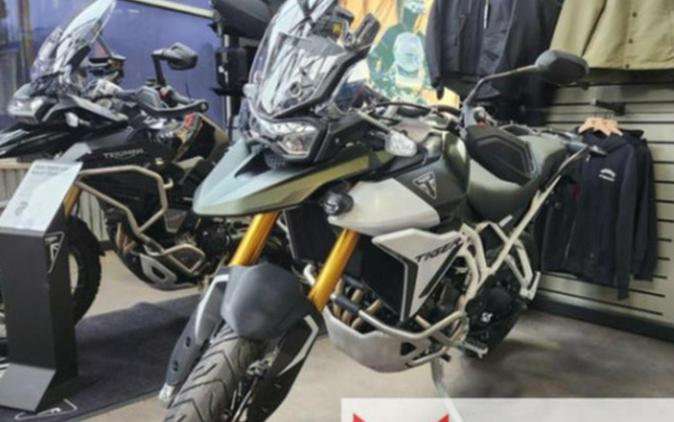2025 Triumph Tiger 900 Rally Pro Matte Khaki Green / Matte Phan