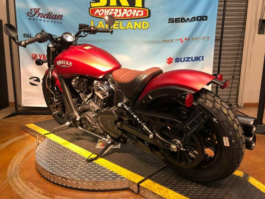 2024 Indian Motorcycle® Scout® Bobber ABS Sunset Red Smoke