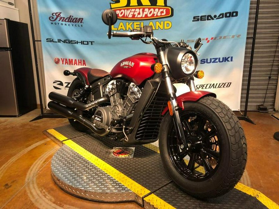 2024 Indian Motorcycle® Scout® Bobber ABS Sunset Red Smoke