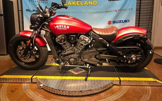 2024 Indian Motorcycle® Scout® Bobber ABS Sunset Red Smoke