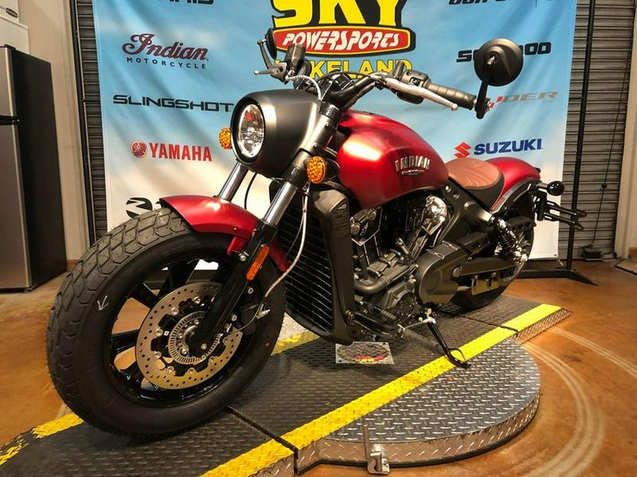 2024 Indian Motorcycle® Scout® Bobber ABS Sunset Red Smoke