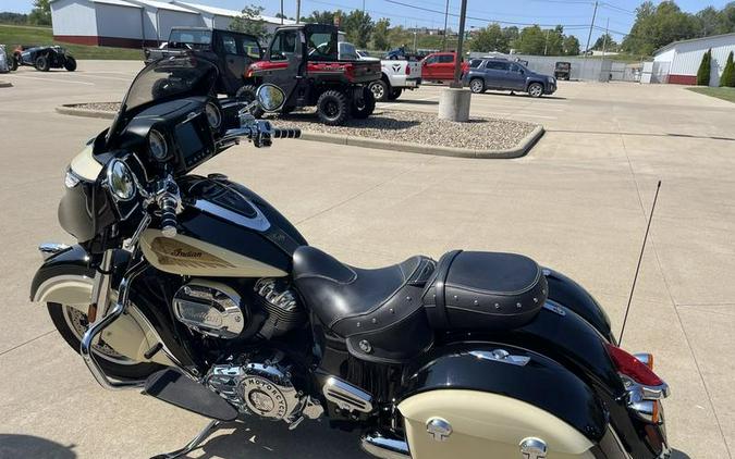 2019 Indian Motorcycle® Chieftain® Classic Thunder Black / Ivory Cream