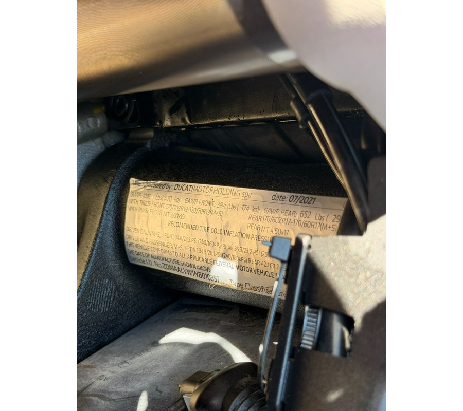 2022 Ducati Multistrada V4 S Travel & Radar