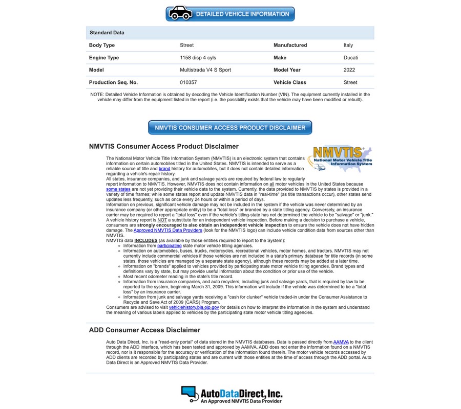 2022 Ducati Multistrada V4 S Travel & Radar