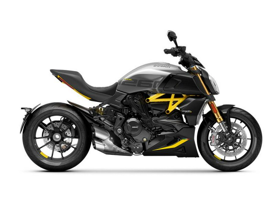 2022 Ducati Diavel 1260 S Black and Steel